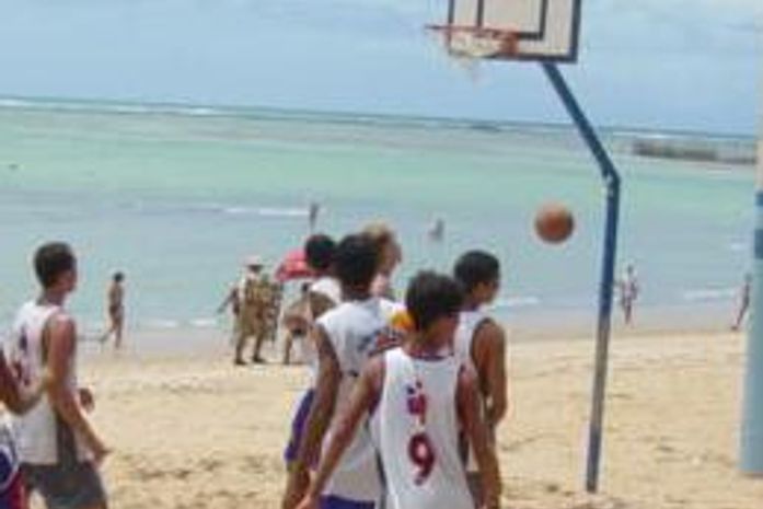 Decisão no basquete de areia neste sábado na pajuçara