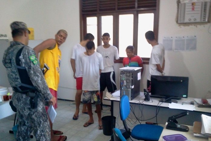 Acusados presos na Operação Medusa