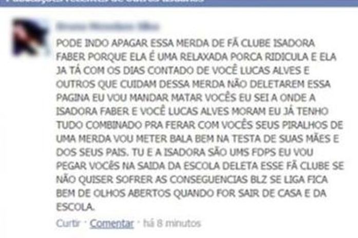 Criadora do 'Diário de Classe' é ameaçada de morte pelo Facebook