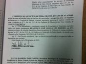 Ex-prefeito aumentou salário de procurador e vereadores no interior