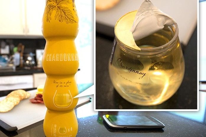 Nova forma de beber vinho