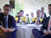 Dep. Alexandre Vilela acompanha a apresentação junto com o líder do partido,

dep. Carlos Sampaio, e o senador Aécio Neves