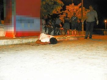Crime aconteceu em frente a uma escola em Delmiro