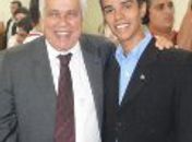 Thomaz Nonô e o vereador democrata Clewinho