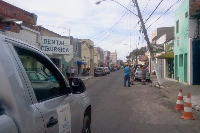 Incidente aconteceu na Rua Barão de Maceió