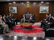 Renan recebe o presidente da Adepol-BR, Paulo de Almeida, acompanhado de comitiva
