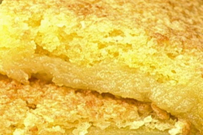 Bolo de Fubá Cremoso: além do fubá, a receita leva queijo parmesão