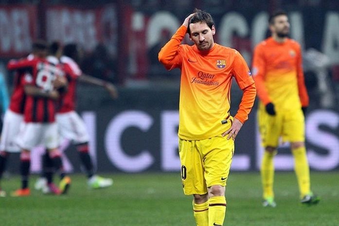 Milan 2x0 Barcelona/ San Siro