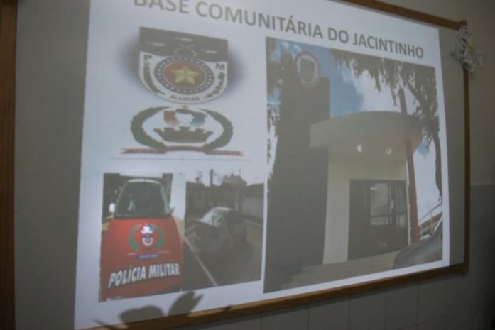 Policiais destacaram ações realizadas pela base