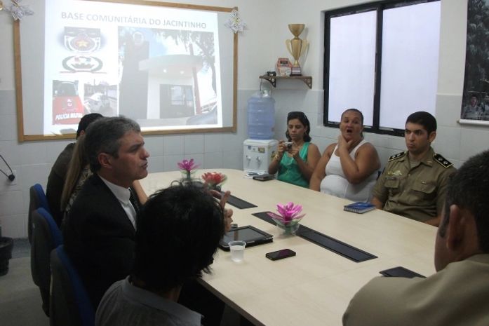 O Juiz Maurício Brêda apontou a importância da instalação das bases comunitárias.