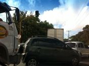 Congestionamento atingiu Av. Fernandes Lima