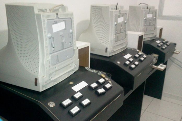 Equipamentos apreendidos