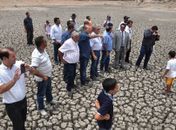 Presidente do Senado, Renan Calheiros, visita municípios da zona da seca em Alagoas