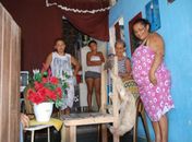 Moradora é surpreendida pela presença de bicho preguiça em sua casa