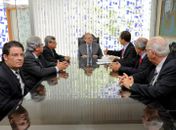 Renan recebe a visita de produtores de cana do Nordeste
