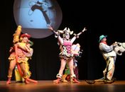 Apresentação do espetáculo que
aconteceu em Aracaju.