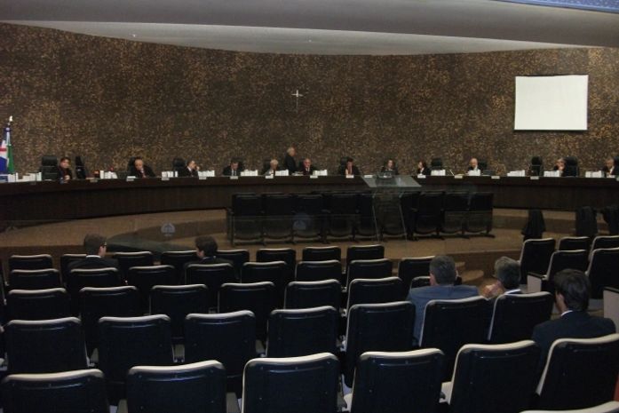 Sessão do Pleno do Tribunal de Justiça