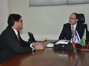 OAB/AL recebe visita do presidente da ALMAGIS