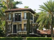 Frente da mansão do ex presidente da CBF, Ricardo Teixeira, em Miami
