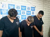 Acusados de roubo são presos; polícia divulga vídeo de assalto