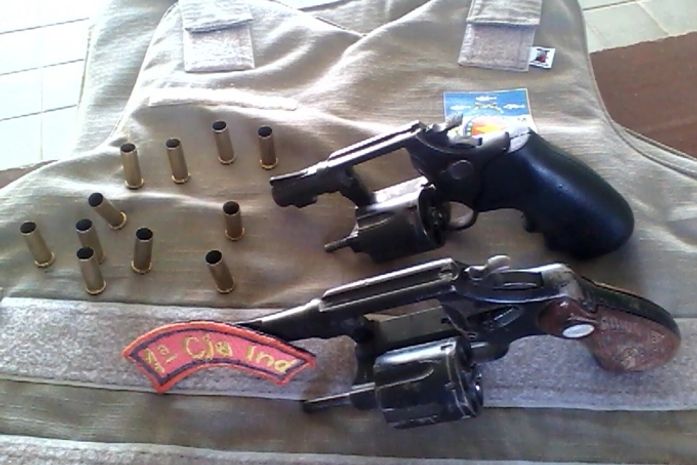Armas apreendidas