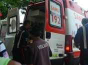 Equipes do Samu realizam resgate