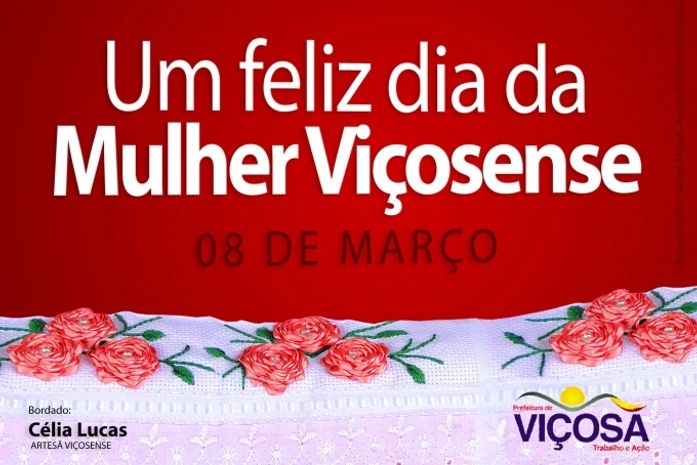 Mulher viçosense é homenageada com ações da Prefeitura