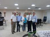 Prefeita de Major Isidoro se reúne com governador e pede ajuda para o munícipio