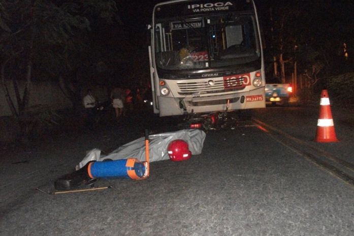 Vítima morreu no local