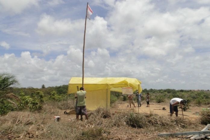 Movimento "Via do Trabalho" invade fazenda em Riacho Doce