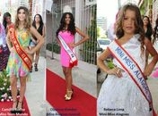 Belezas representam o estado no Mini Miss Alagoas