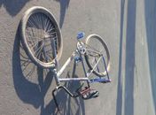 Bicicleta da vítima 
