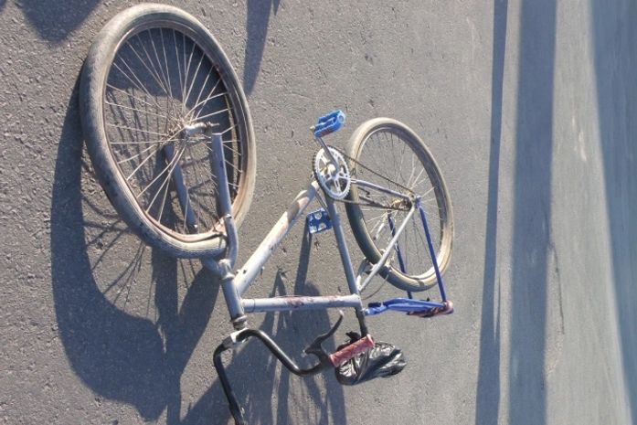 Bicicleta da vítima