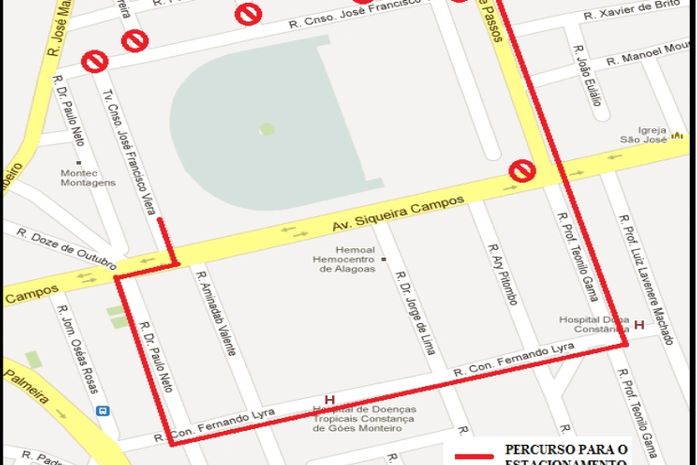 SMTT divulga mudanças no trânsito para o clássico CSA x CRB