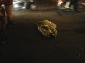 Idoso é atropelado por moto e morre na Rua São Francisco. Condutor fugiu