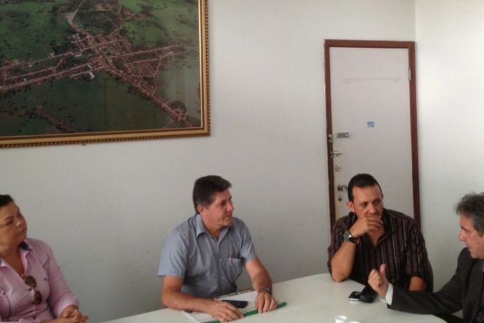 Prefeito de Anadia recebe Secretário Adjunto de Defesa Social