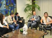 Renan recebe líderes estudantis e defende Estatuto da Juventude