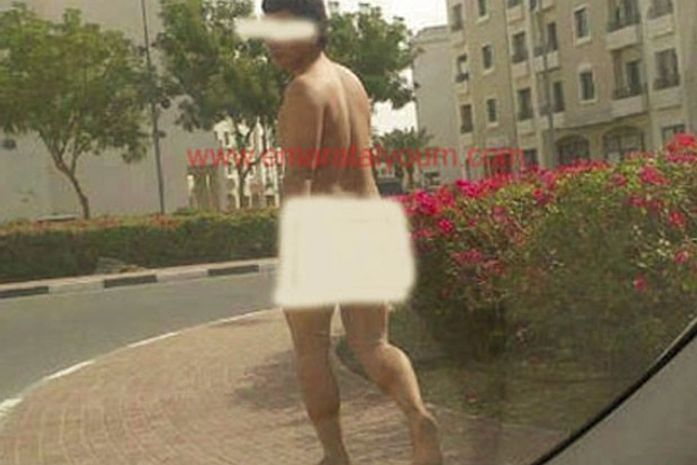 Homem é preso ao ser flagrado andando nu nos Emirados Árabes