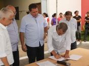 Entrega de máquinas de costura beneficia setor Têxtil e de Confecções