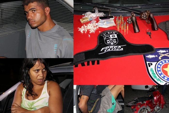 PM aborda condutor de moto e acaba descobrindo existência de quadrilha