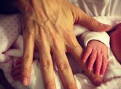 Fernando Scherer posta foto da filha Brenda: 'Mãos alongadas como as do pai'