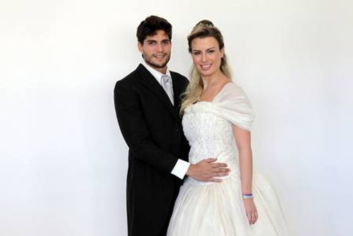 Fernanda e André posam em clima de conto de fadas: ‘Meu desejo era que André embarcasse nesse sonho’