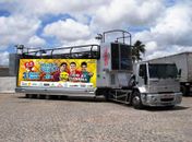 Tudo pronto para o desfile do bloco Minha Paixão em Anadia