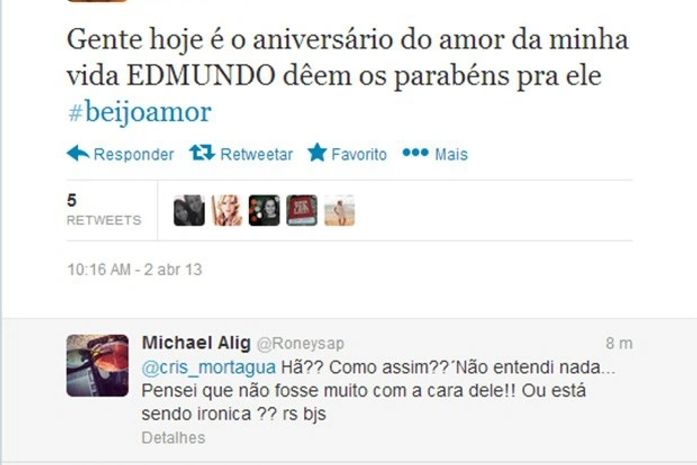 'Amor da minha vida', diz Cristina Mortágua sobre Edmundo