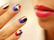 Inspire-se no pintor modernista Mondrian e tenha unhas geométricas