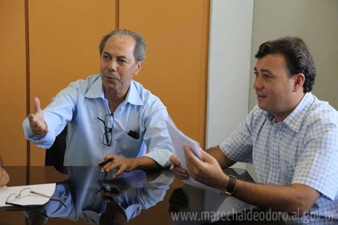 Em Marechal Deodoro: Prefeito Cristiano deseja pressa para iniciar a obra de saneamento