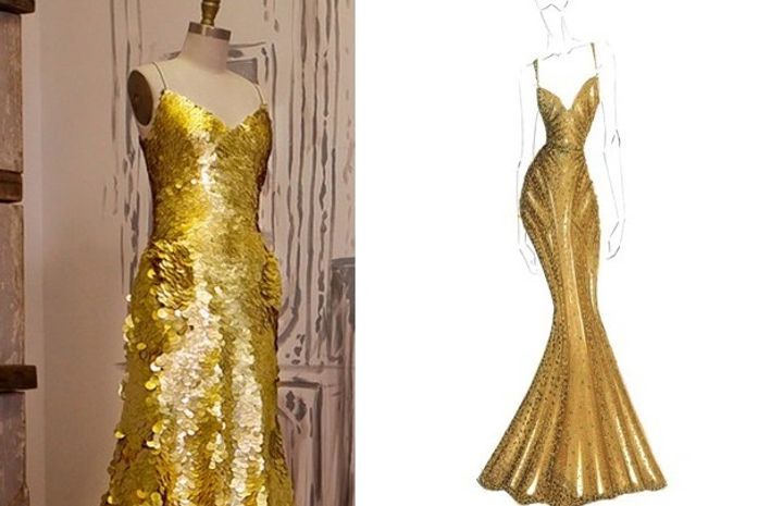 Zac Posen cria vestido de ouro 24 quilates avaliado em US$ 1,5 milhão!