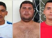 PC prende três homens acusados de homicídios na capital e no interior