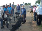 Prefeitura e DER intensificam operação “tapa buracos” no acesso à Feira Grande