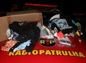 Presos bandidos que roubaram loja e levaram R$ 6 mil em roupas 